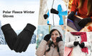 Touchscreen Thermal Gloves – Fleece-Lined Warm Gloves for Running, Hiking & Winter