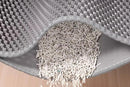 Extra Large Cat Litter Mat Heavy Duty Waterproof 2 Layer Non Slip Washable Pet Floor Protector Litter Box Sand Stopper