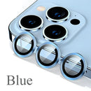 Glitter Camera Lens Protector For iPhone 15 Pro Max 14 11 12 13 Mini 9H Tempered Glass Screen Protector Cover Film Metal Ring