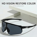 ROCKBROS New Large Lens Riding Windproof Sunglasses, Mountain Bike Glasses, Hiking Camping Fishing Mountaineering UV400 Goggles
