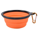 350ML/1000ML Foldable Silicone Pet Bowl Portable Puppy Food Container Collapsible Feeder for Outdoor Camping Dog Accessories