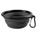350ML/1000ML Foldable Silicone Pet Bowl Portable Puppy Food Container Collapsible Feeder for Outdoor Camping Dog Accessories
