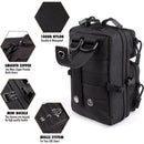 Mini Molle Utility Pouch, EDC Small Tool Pouch for Outdoor Hiking Camping, Phone & Gear Storage Bag