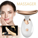 Micro-Current EMS Face Lifting Massager, Portable with Ions Boost for Instant Firming, Wrinkle Smoothing & Jawline Sculpting