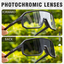 SCVCN Photochromic Cycling Sunglasses Men MTB bike Sports Cycling Glasses Goggles UV400 Woman Bicycle Riding Driving Glasses