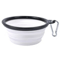350ML/1000ML Foldable Silicone Pet Bowl Portable Puppy Food Container Collapsible Feeder for Outdoor Camping Dog Accessories