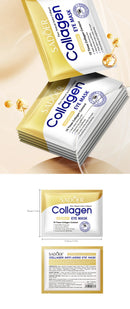 20pcs=10 Pairs SADOER Crystal Collagen Eye Mask Anti Dark Circles Remove Eyes Bags Moisturizing Eyes Patches Gel Masks Skin Care
