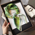 100% Natural Silk Square Scarf Women Hairband Foulard High Quality Bandana Scarves Female Neckerchief Headkerchief Shawl Wrap