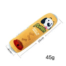 Plush Dog Toys Beer Bottle Shaped for Small & Large Dogs Bite Resistant Clean Teeth with Squeaky Interactive Function Pet Suppl