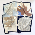 100% Natural Silk Square Scarf Women Hairband Foulard High Quality Bandana Scarves Female Neckerchief Headkerchief Shawl Wrap