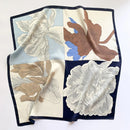 100% Natural Silk Square Scarf Women Hairband Foulard High Quality Bandana Scarves Female Neckerchief Headkerchief Shawl Wrap