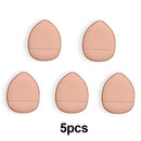 5/10Pcs Mini Finger Puff Foundation Small Air Cushion Powder Sponge Face Concealer BB Cream Cosmetic Applicator Makeup Tools