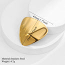 Loe | Stainless Steel Geometric Brooch New Plated 18k Gold Clothing Accessories High Quality Irregular Jewelry