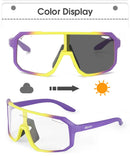 SCVCN Photochromic Cycling Sunglasses Men MTB bike Sports Cycling Glasses Goggles UV400 Woman Bicycle Riding Driving Glasses
