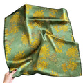 100% Natural Silk Square Scarf Women Hairband Foulard High Quality Bandana Scarves Female Neckerchief Headkerchief Shawl Wrap