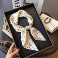 100% Natural Silk Square Scarf Women Hairband Foulard High Quality Bandana Scarves Female Neckerchief Headkerchief Shawl Wrap