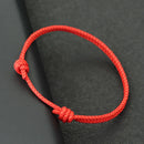 Noter New Good Luck Red Thread Bracelet Unisex High Quality Handmade Braided Friendship Braslet Adjustable 11 Colors Available