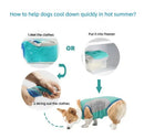 Summer Pet Dog Clothes Breathable Cooling Reflective Vest Small Medium Large Dog Puppy Cooling Quick Dry Summer Vest Pet Clothes