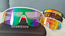 ROCKBROS New Large Lens Riding Windproof Sunglasses, Mountain Bike Glasses, Hiking Camping Fishing Mountaineering UV400 Goggles