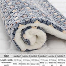 Soft Flannel Thickening Pet Soft Fleece Pad Pet Blanket Mattress Puppy Cat Sofa Mat Home Carpet Warm Sleep Set Dog Bed