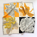 100% Natural Silk Square Scarf Women Hairband Foulard High Quality Bandana Scarves Female Neckerchief Headkerchief Shawl Wrap