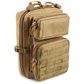 Mini Molle Utility Pouch, EDC Small Tool Pouch for Outdoor Hiking Camping, Phone & Gear Storage Bag