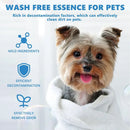 Steamed dog brush with essential oil Electric Spray Cat Hair Brush 3 in1 Dog Steamer Brush for Massage Pet Grooming Removing