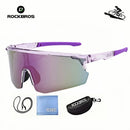 ROCKBROS New Large Lens Riding Windproof Sunglasses, Mountain Bike Glasses, Hiking Camping Fishing Mountaineering UV400 Goggles