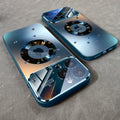 Luxury Glass Camera For Magesafe Magnetic Wireless Charge Case For iPhone 11 12 13 14 15 16 17 Pro Max Air Plus Shockproof Cover