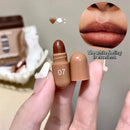 ‌10 Colors Brown Toned Capsule Lipstick Set Smooth Matte Velvet‌ Lasting Mini Lip Balm Smudge Proof High Pigment Lips Makeup Kit