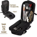 Mini Molle Utility Pouch, EDC Small Tool Pouch for Outdoor Hiking Camping, Phone & Gear Storage Bag