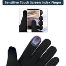 Touchscreen Thermal Gloves – Fleece-Lined Warm Gloves for Running, Hiking & Winter