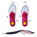 Orthopedic Insoles Man Woman Arch Support Flat Foot Correction Sports Camping Massage Breathable Sweat-absorbing Cushion Pad