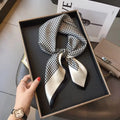 100% Natural Silk Square Scarf Women Hairband Foulard High Quality Bandana Scarves Female Neckerchief Headkerchief Shawl Wrap