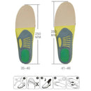 Orthopedic Insoles Man Woman Arch Support Flat Foot Correction Sports Camping Massage Breathable Sweat-absorbing Cushion Pad
