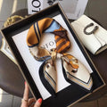100% Natural Silk Square Scarf Women Hairband Foulard High Quality Bandana Scarves Female Neckerchief Headkerchief Shawl Wrap