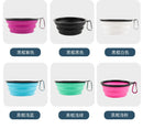 350ML/1000ML Foldable Silicone Pet Bowl Portable Puppy Food Container Collapsible Feeder for Outdoor Camping Dog Accessories