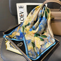 100% Natural Silk Square Scarf Women Hairband Foulard High Quality Bandana Scarves Female Neckerchief Headkerchief Shawl Wrap