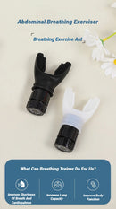Portable Breathing Exercise Lungs Portable Breath Fitness Sports Exerciser Device Endurance Workout with Adjustable Resistances