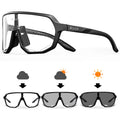 SCVCN Photochromic Cycling Sunglasses Men MTB bike Sports Cycling Glasses Goggles UV400 Woman Bicycle Riding Driving Glasses