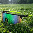 ROCKBROS New Large Lens Riding Windproof Sunglasses, Mountain Bike Glasses, Hiking Camping Fishing Mountaineering UV400 Goggles