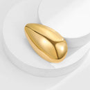 Loe | Stainless Steel Geometric Brooch New Plated 18k Gold Clothing Accessories High Quality Irregular Jewelry