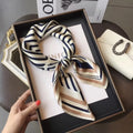 100% Natural Silk Square Scarf Women Hairband Foulard High Quality Bandana Scarves Female Neckerchief Headkerchief Shawl Wrap