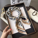 100% Natural Silk Square Scarf Women Hairband Foulard High Quality Bandana Scarves Female Neckerchief Headkerchief Shawl Wrap