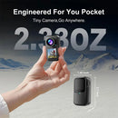 5K Thumb Action Camera 4K 60FPS WiFi 6-Axis Stabilization Touch Screen Sports Camera Magnetic Motorcycle Bike Waterproof Bodycam