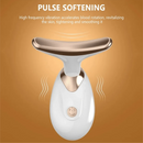 Micro-Current EMS Face Lifting Massager, Portable with Ions Boost for Instant Firming, Wrinkle Smoothing & Jawline Sculpting