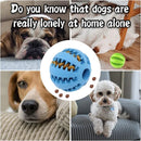 1/2pcs Dog Toy Ball Interactive Rubber Balls Puppy Chewing Toys Pet Tooth Cleaning Ball Cats Pets Food Treat Feeder Balls Toy