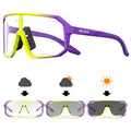 SCVCN Photochromic Cycling Sunglasses Men MTB bike Sports Cycling Glasses Goggles UV400 Woman Bicycle Riding Driving Glasses