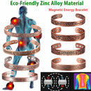 Vintage European and American style magnetic energy wristband bracelet, antique copper magnetic trendy accessory