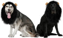 Cute Pet Dog Cosplay Clothes Lion Mane For Dog Costumes Realistic Lion Wig For Medium to Large Dogs With Ear Pet Accessories